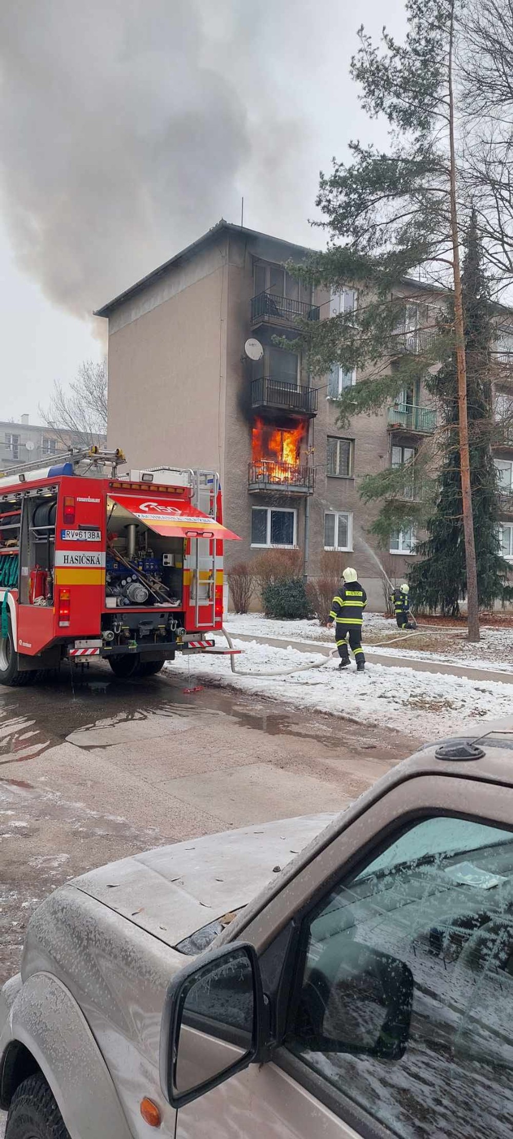 požiar bytu rožňava (3)