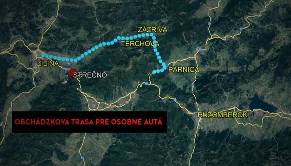 obchadzka pre osobne auta