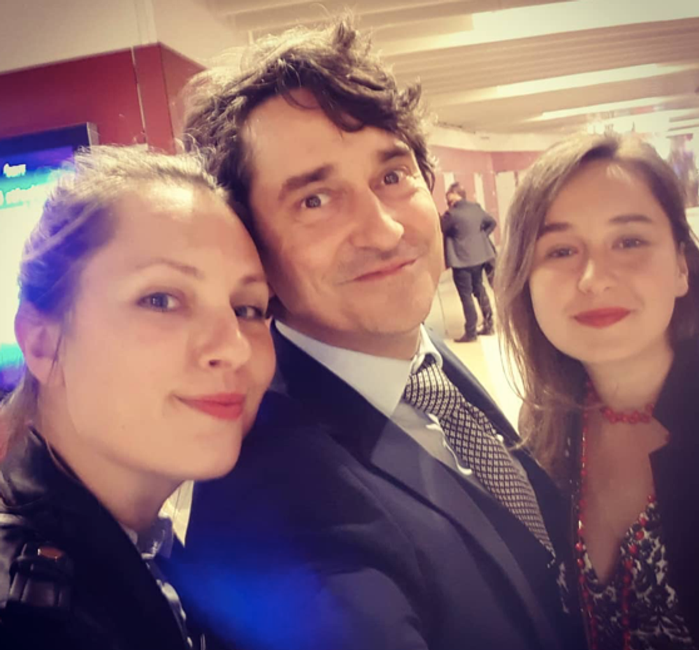 Saša Rašilov s  manželkoi Lídou a dcérou Josefínou