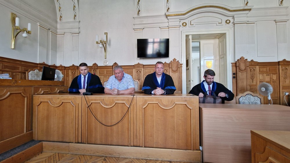 Dušan Kováčik na súde v Banskej Bystrici