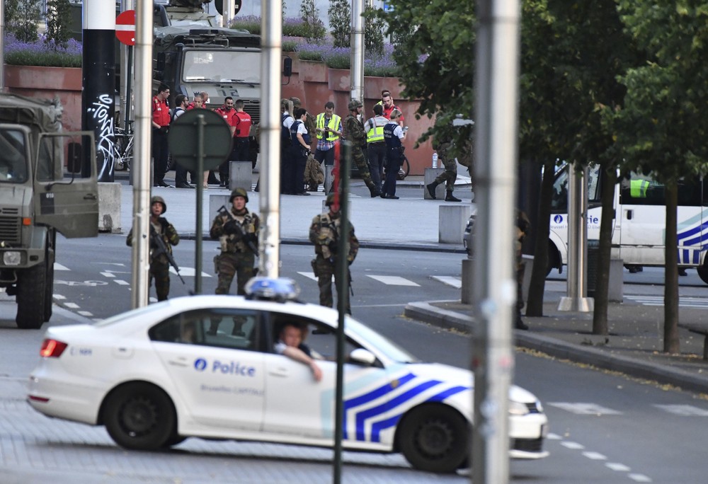Brusel útok stanica 