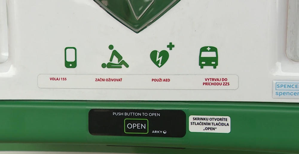 defibrilator stupava
