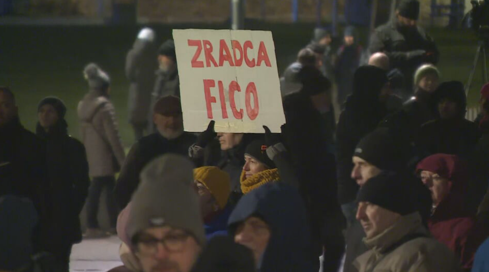 Občiansky protest v Bratislave