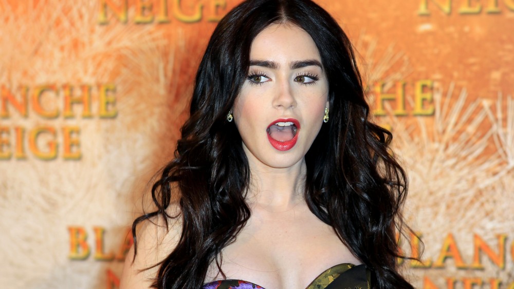 Nebezpecne celebrity Lily Collins