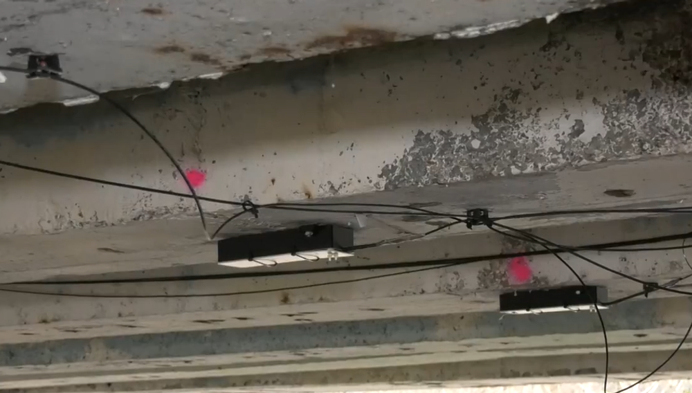 Havarijný stav mosta 9