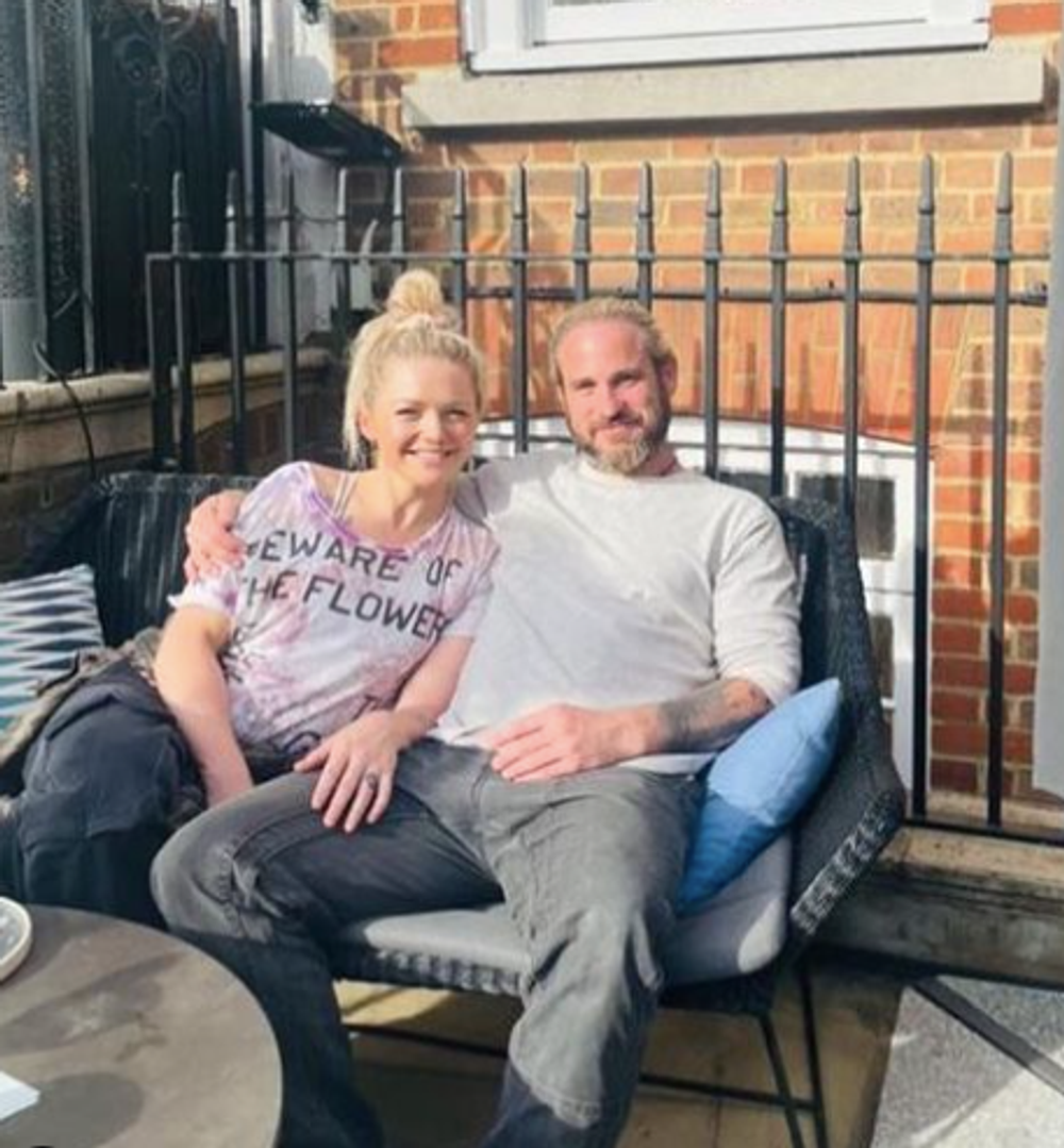 Hannah Spearritt s manželom