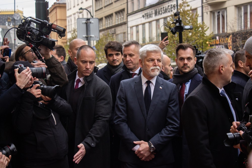 Spomienka na Nežnú revolúciu v Prahe