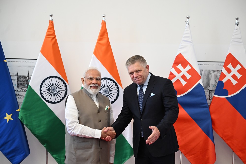 Robert Fico a Nárendr Módí 2