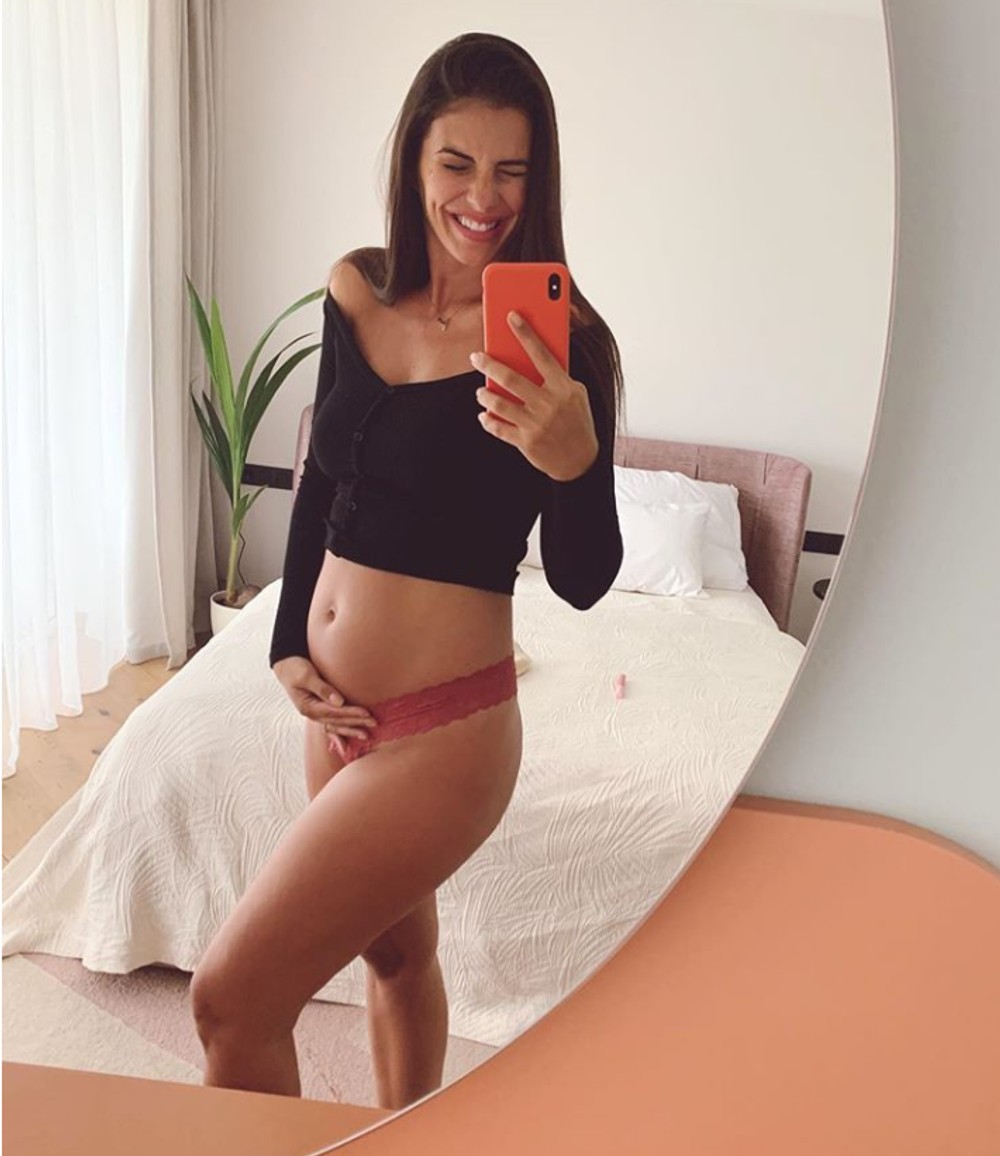 Soňa Skoncová s tehotenským bruškom