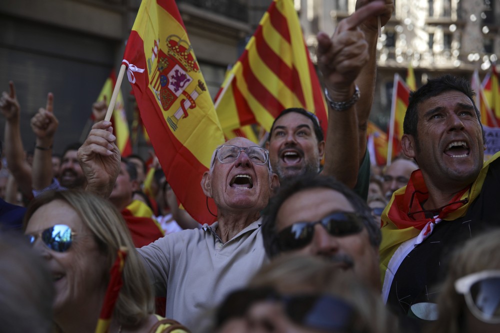 Veľké demonštrácie v Barcelone