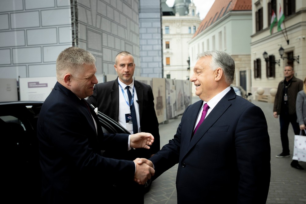Robert Fico a Viktor Orbán 