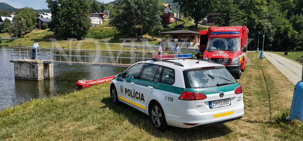 Mladík prišiel o život vo vodnej nádrži Tajch