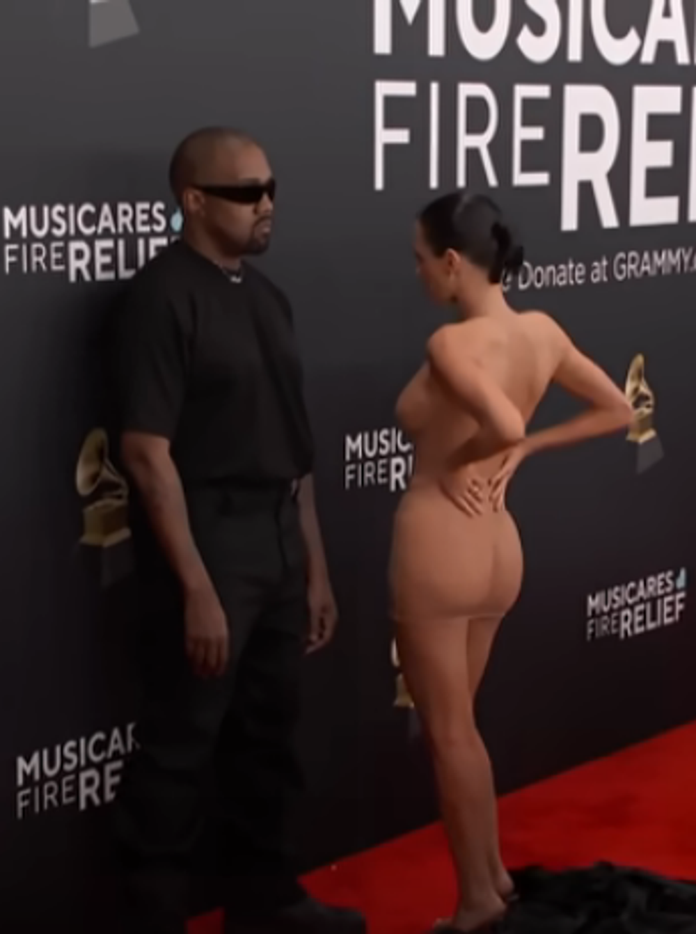 KANYE WEST a BIANCA CENSORI