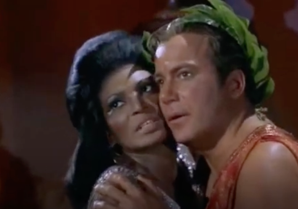 Nichelle Nichols ako Uhura v Star Treku