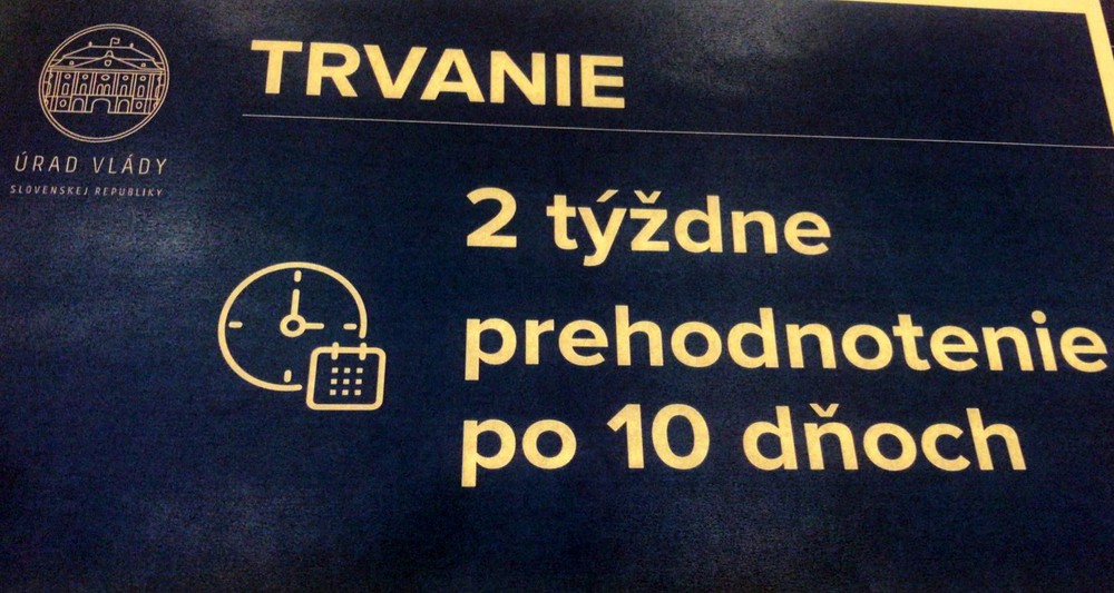 Pravidlá lockdownu od 25.11.2021