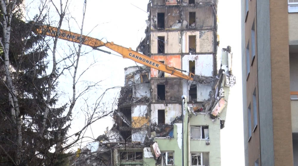 Osud prešovského paneláka je spečatený, zostali už len sutiny