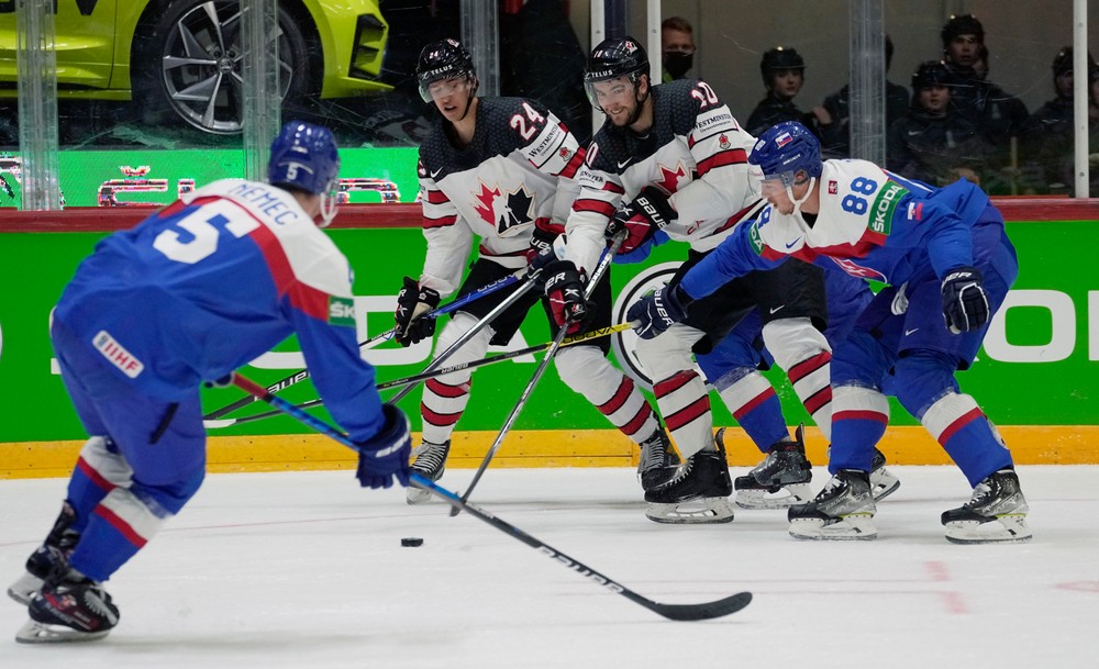 MS v hokeji 2022: Slovensko - Kanada