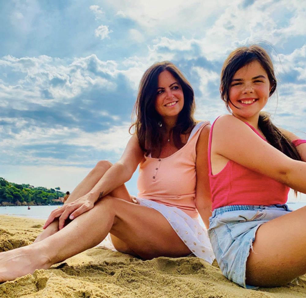 Deborah James s dcérkou