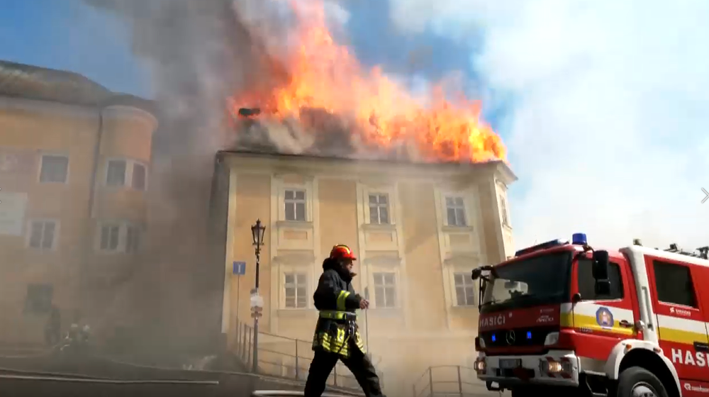 Požiar B. Štiavnica
