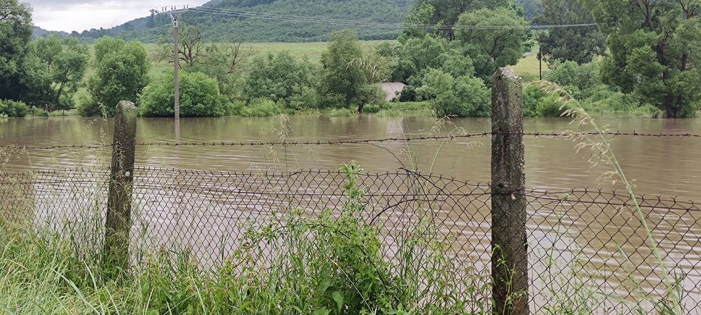 Záplavy v obci Beluj (11)