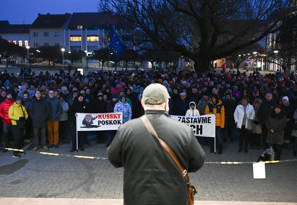 Protest v Novom Meste nad Váhom