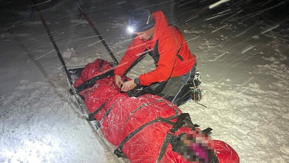 HZS Zranená turistka