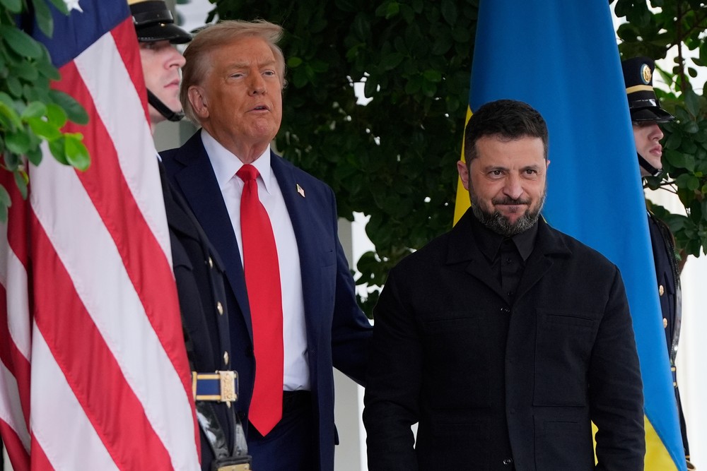 Donald Trump a Volodymyr Zelenskyj 2