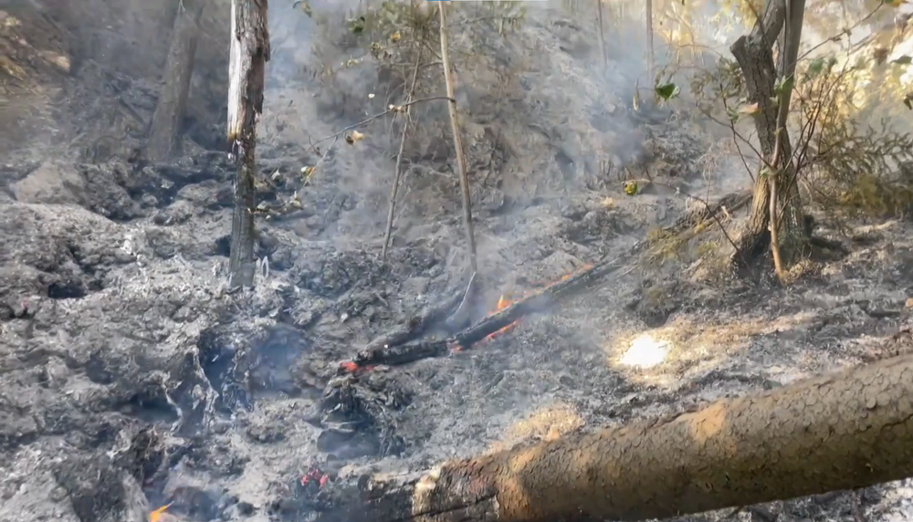 Požiar v Slovenskom raji