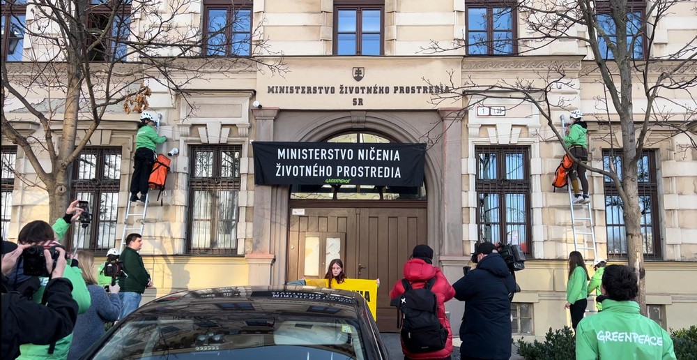 greenpeace ministerstvo životného prostredia