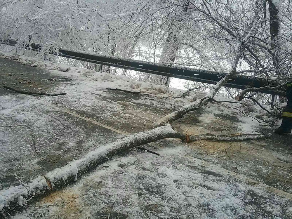 Snehová kalamita na východe Slovenska