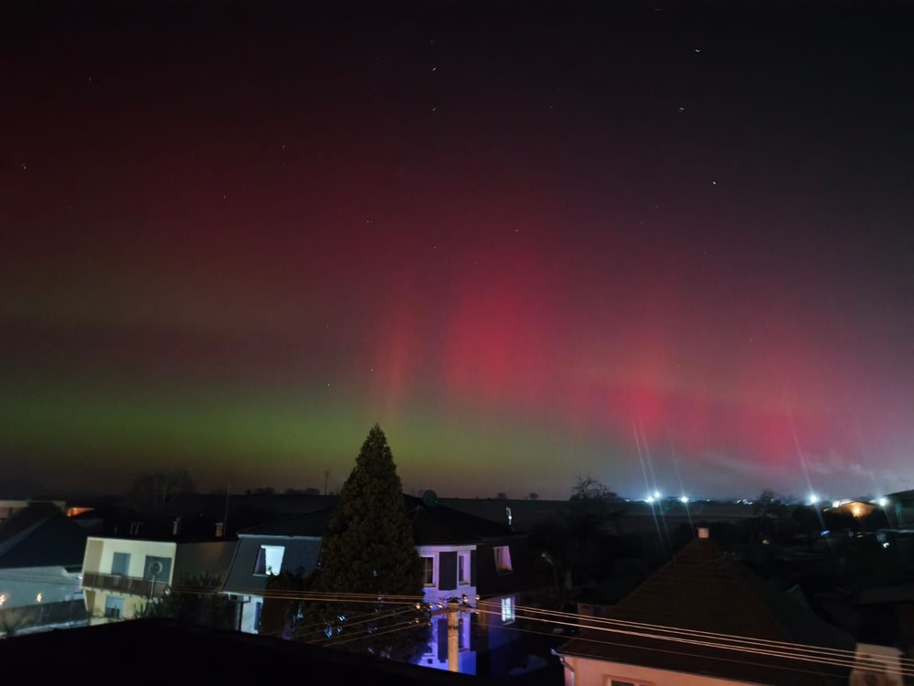 Polárna žiara na Slovensku