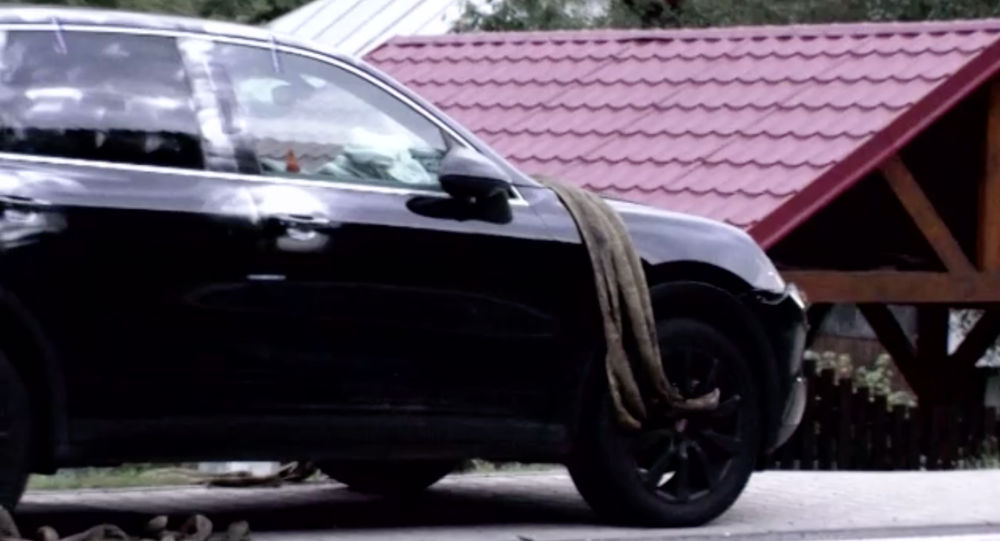 Zadržané Porsche na Horehroní