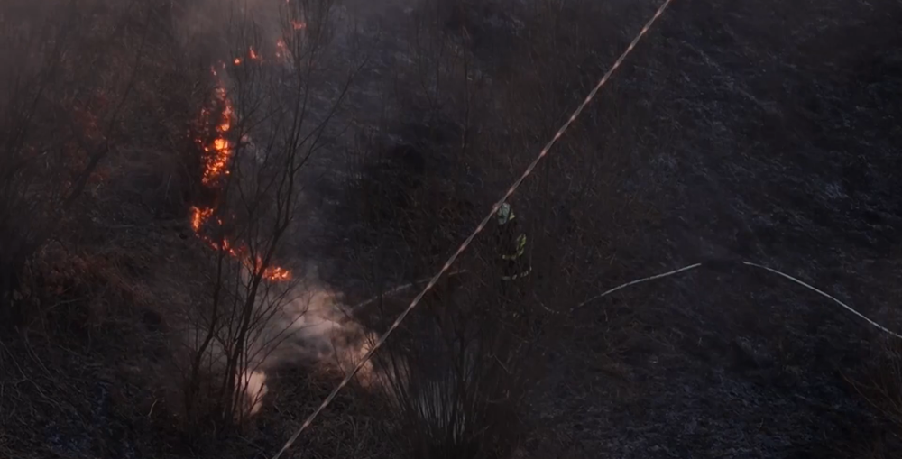 poziar na vychode slovenska