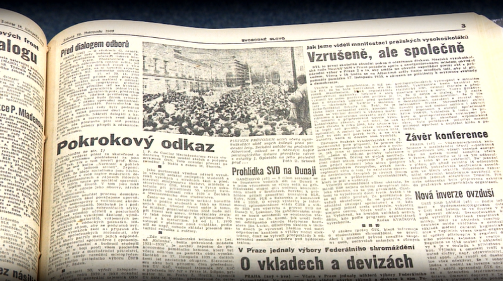 Exkurzia do histórie: O čom sa písalo 18. novembra 1989