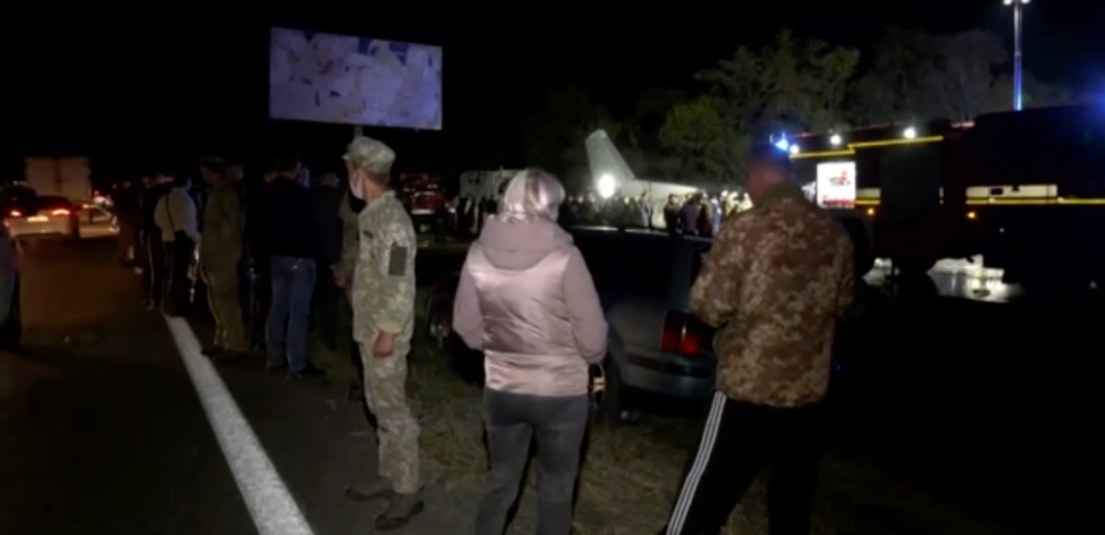 Tragický pád lietadla na Ukrajine