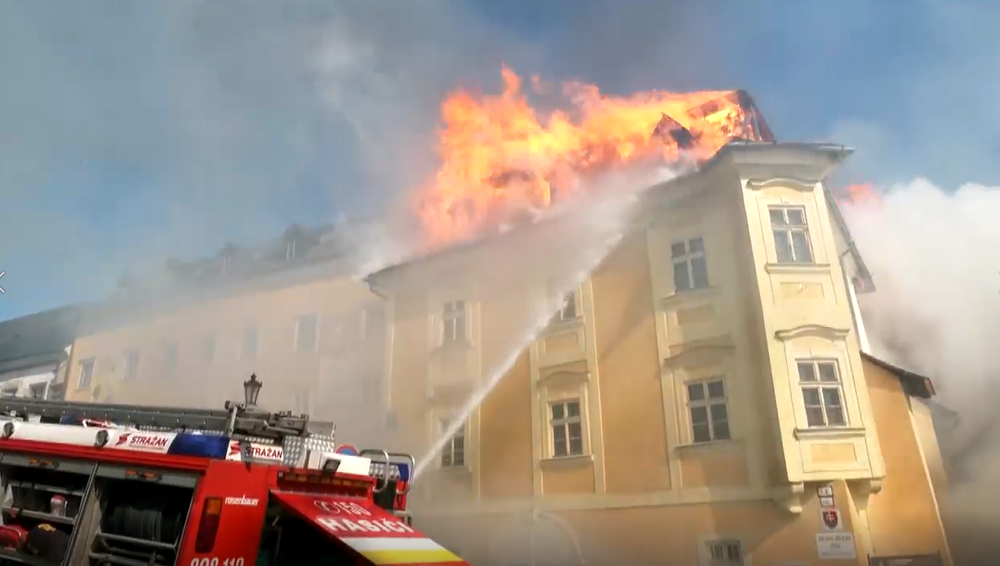 Požiar B. Štiavnica