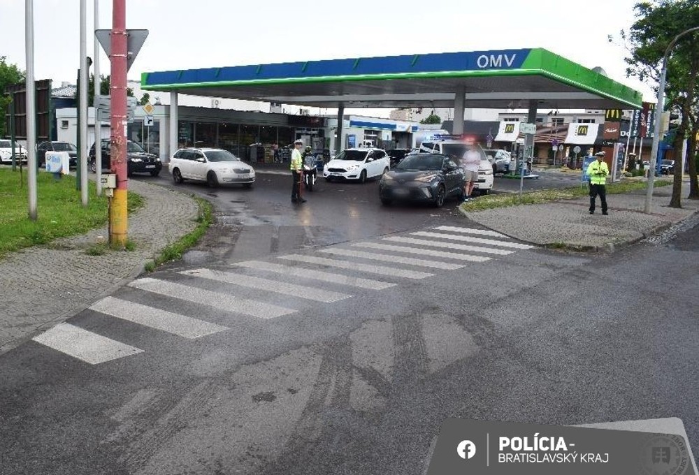 Rača nehoda kočík