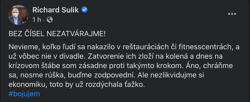 Prestrelka medzi Richardom Sulíkom a Igorom Matovičom