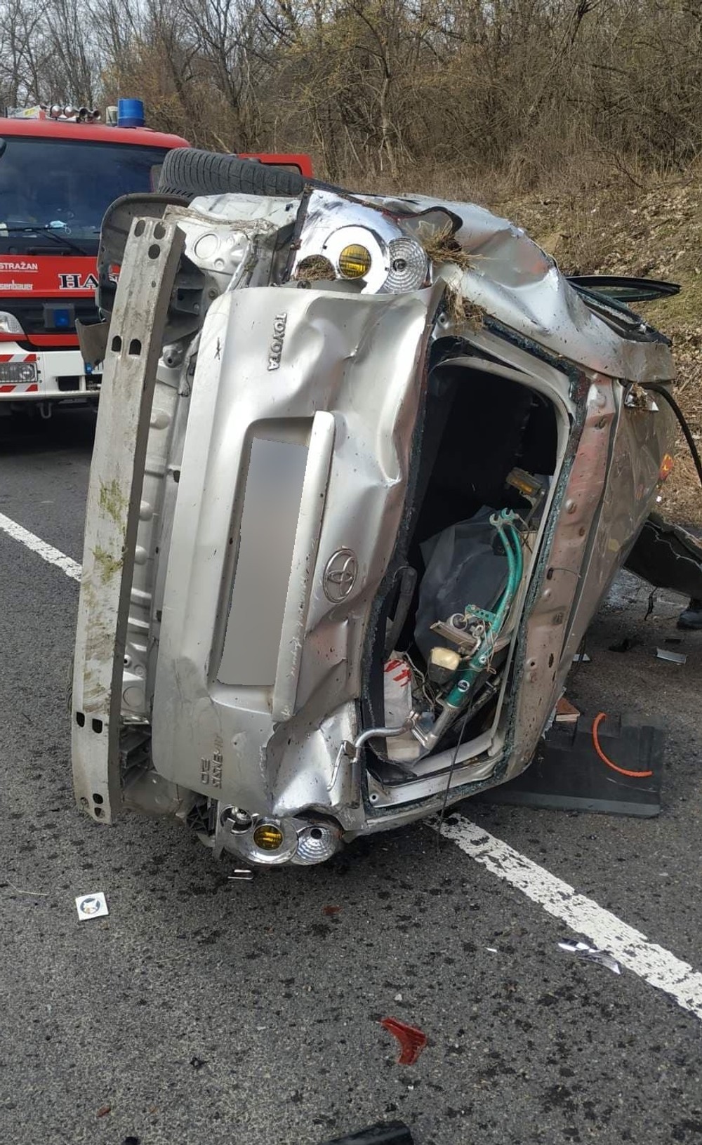 Tragická dopravná nehoda medzi Kusínom a Klokočovom