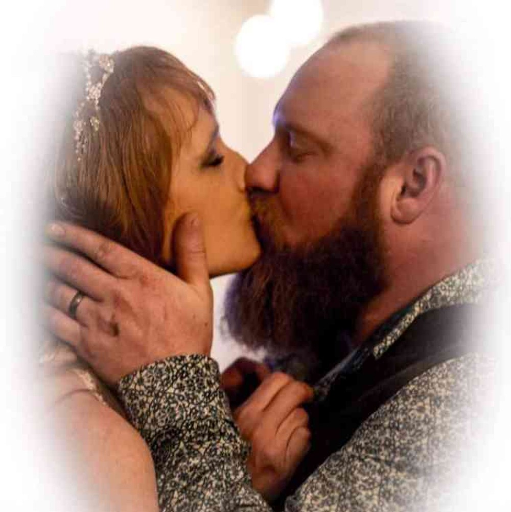 Jake Flint s manželkou