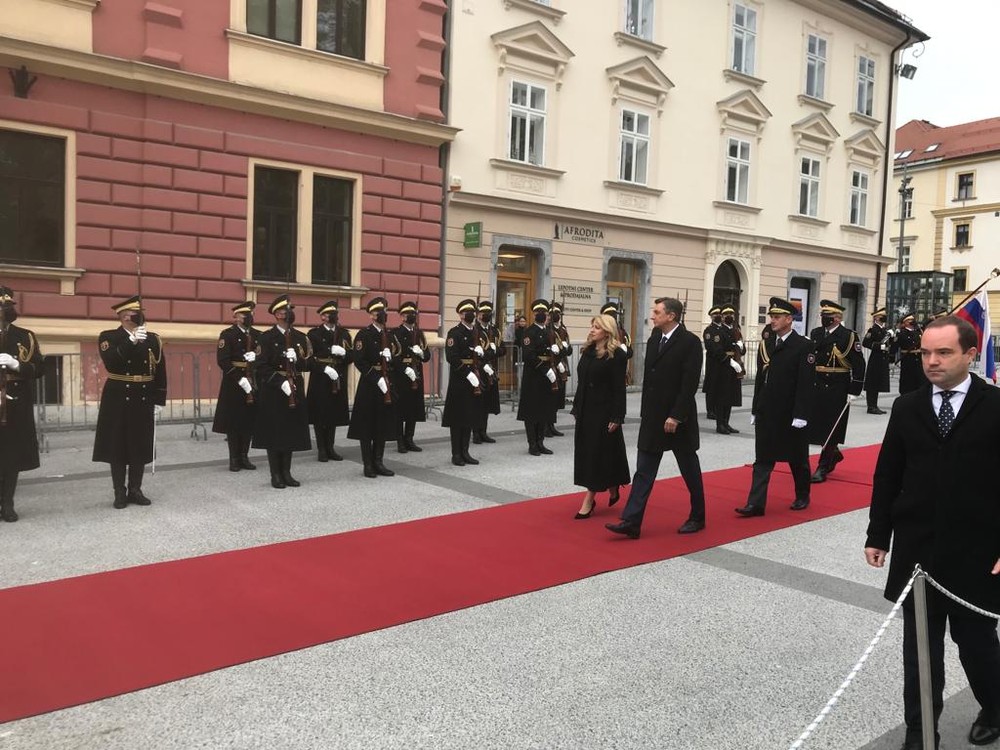 Návšteva prezidentky Zuzany Čaputovej v Slovinsku