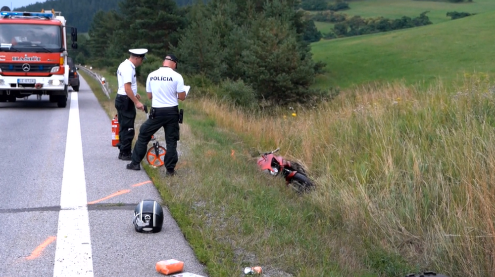 Motorkár sa zrazil so srnkou