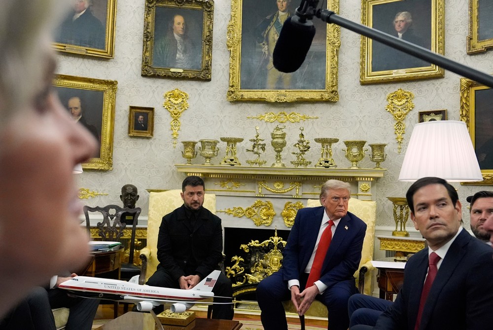 Volodymyr Zelenskyj a Donald Trump