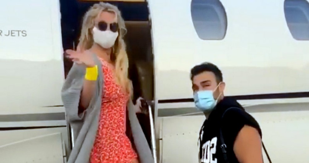 Britney Spears s priateľom Samom Ashgarim