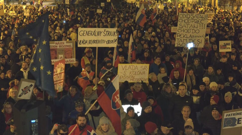 Protest v Banskej Bystrici