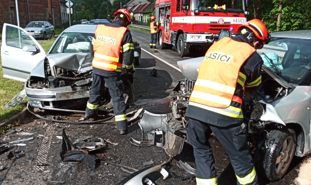 Nehoda v Luhačoviciach