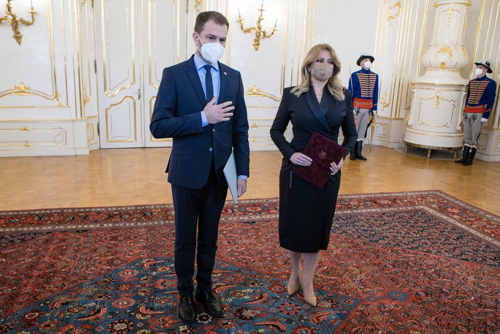 Hlava štátu prijala demisiu predsedu vlády Igora Matoviča
