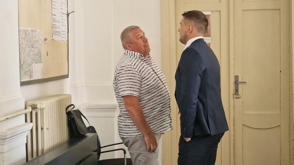 Dušan Kováčik na súde v Banskej Bystrici 