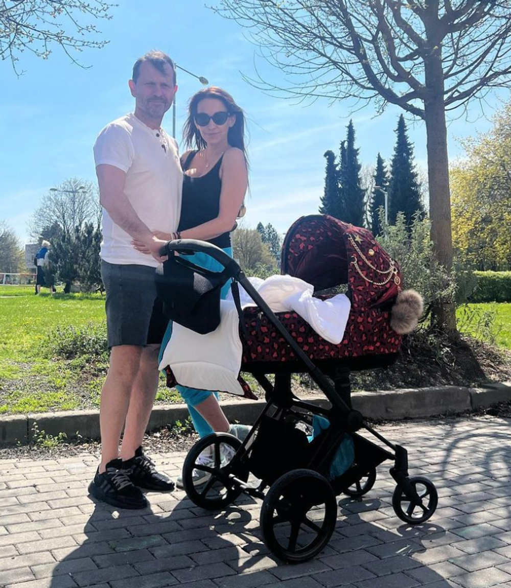 Hanychová kočíkuje