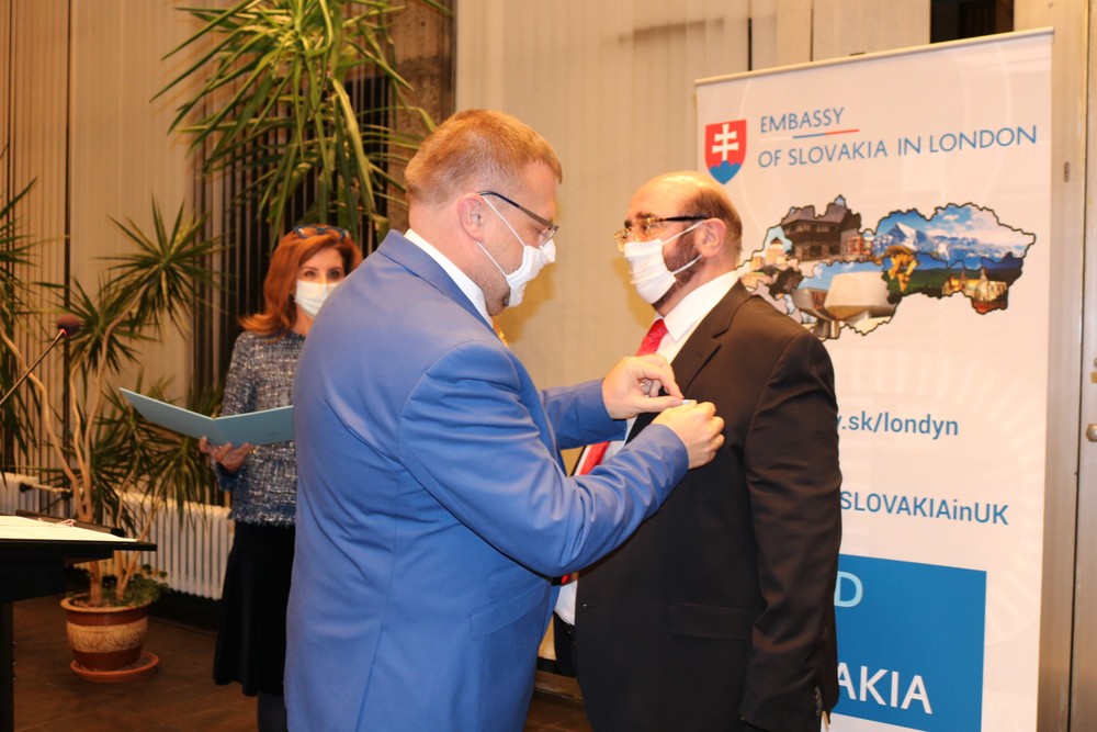 Slávnostné podujatie pri príležitosti ukončenia diplomatickej misie